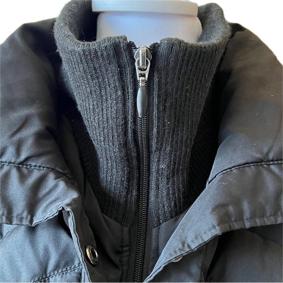 Down blend Puffer Quilted Jacket Kenneth Cole Reaction Black M - Picture 5 of 15